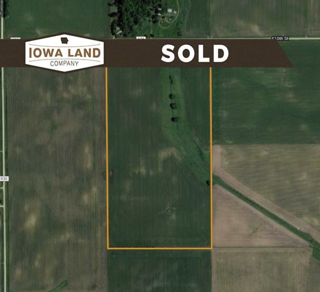 Winnebago County, Iowa 79 Acres Land Auction Results We Sell Farmland