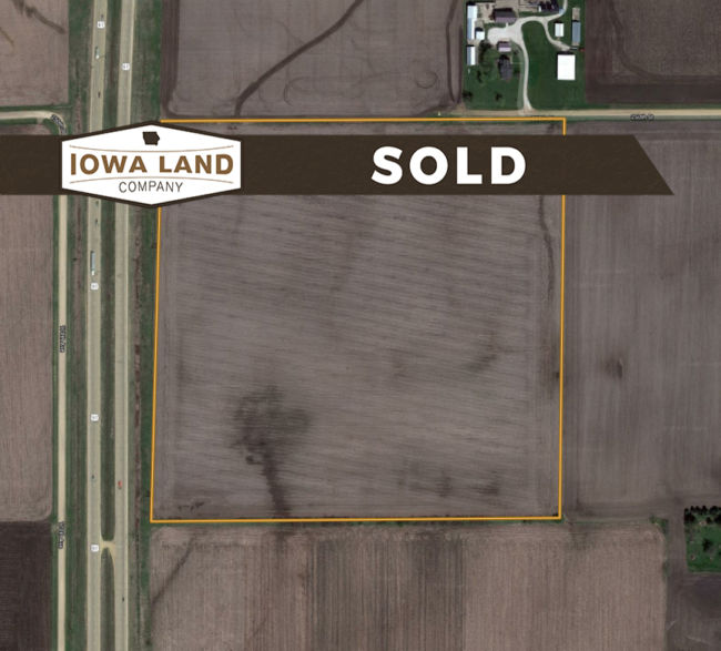 Scott County, Iowa 40 +/ Acres Farmland Auction Iowa Land Company