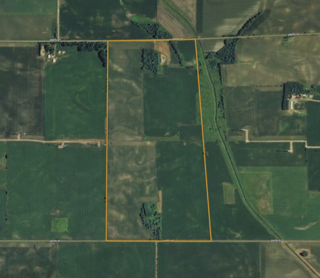 Dickinson County, Iowa 306.25 +/ Acres Tillable Farmland Iowa Land